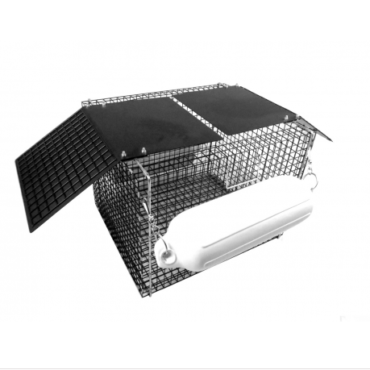 Floating Turtle Trap with 14 gauge mesh frame and 1/4' steel reinforcement rods make this the strongest floating turtle trap available.
