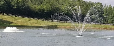 Pond Fountains and Aeration