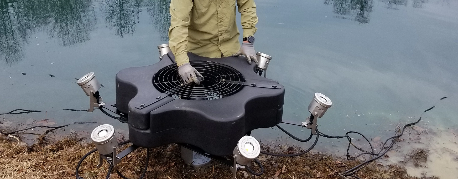 Pond Fountain Maintenance RGB Lighting Pond Fountain Maintenance