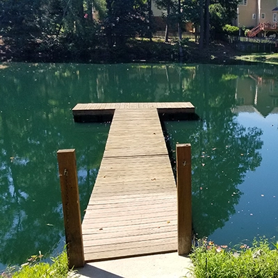 After Pond Maintenance by Pond Lake Management