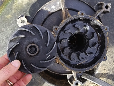 Fix Pond Gears Pond Fountain gears needing repair