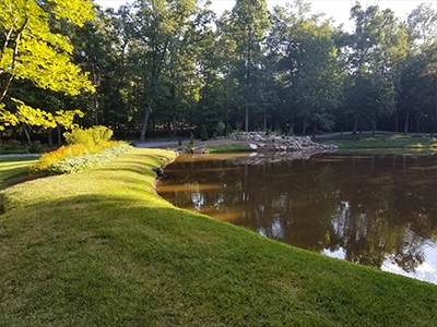 Berm Stormwater Retention Ponds