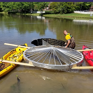 Customized Bar Guard for a Riser Pipe
