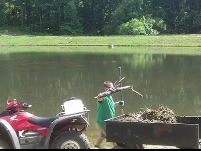 Pond Clean Up 1