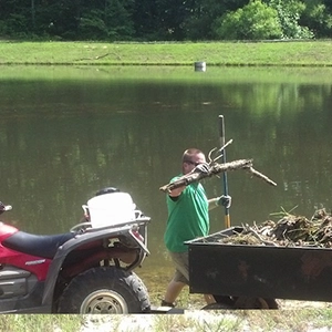 Pond Clean Up