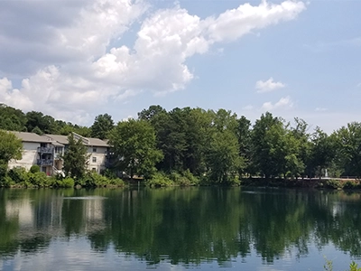 Aerating Aerators in a apartment pond