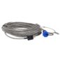 Pond Fountain stainless steel covered power cord