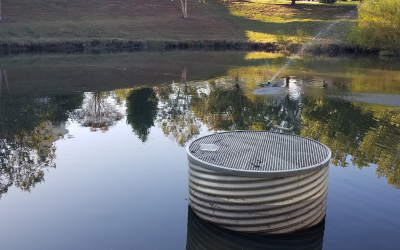 Better Pond Blog 8 Installing a Custom Pond Trash Bar Guard