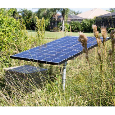 Pro Lake Solar 2 1/2 HP Unit in Field