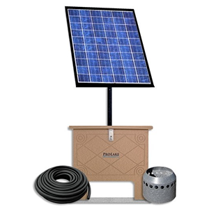Solar Power Aerator with Tubing & Diffuser