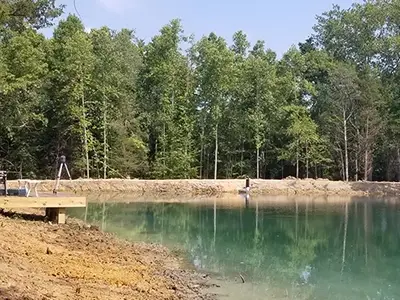 New Pond Dock