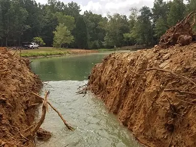Pond Draining